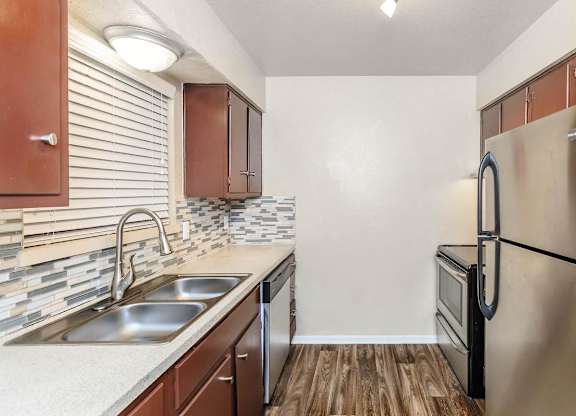 Kitchen at Boston Woods Apartments, San Antonio TX