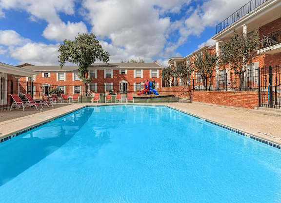 Pool View at Boston Woods Apartments, San Antonio TX, 78201