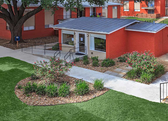 Aerial Exterior View at Boston Woods Apartments, San Antonio TX