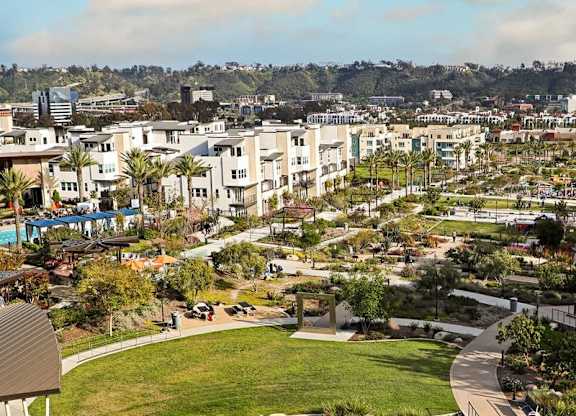 A Park With a Bridge at The Brynn, San Diego, CA