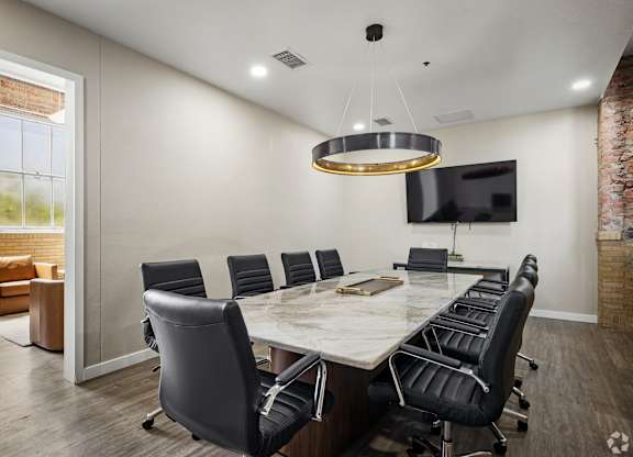 Conference room at The Landmark, New Braunfels, TX