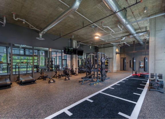 Fitness Center at The Audubon New Haven, New Haven