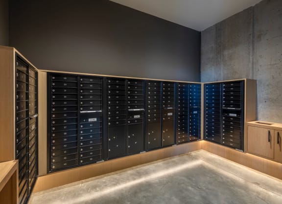 Package Locker at The Audubon New Haven, Connecticut