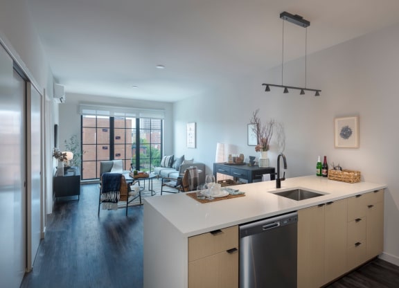 Kitchen Unit at The Audubon New Haven, Connecticut, 06511
