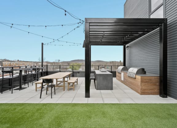 Rooftop Patio at The Audubon New Haven, New Haven, 06511