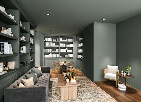 Main Living Room at Twenty Fair Apartments, New Haven, Connecticut