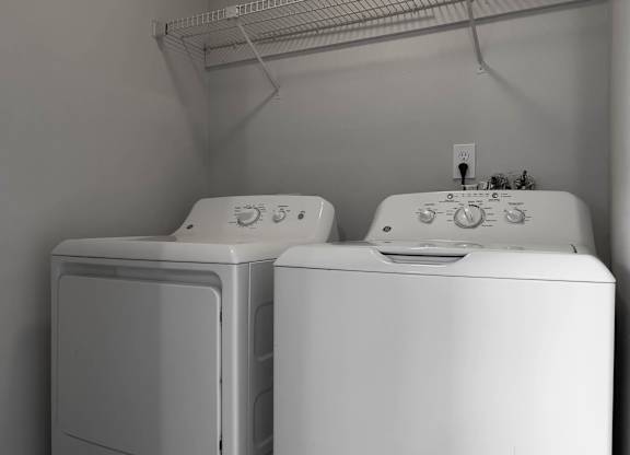 Laundry room at Arbor Pointe, Lakewood