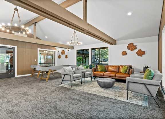 Spacious Clubhouse at Timbre Apartments, Washington