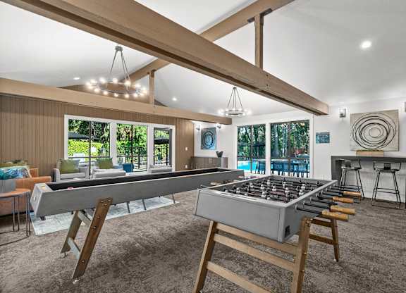 Billiard Table at Timbre Apartments, Washington, 98499