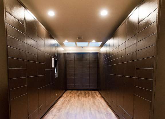 Package Lockers at Signature Pointe, Washington