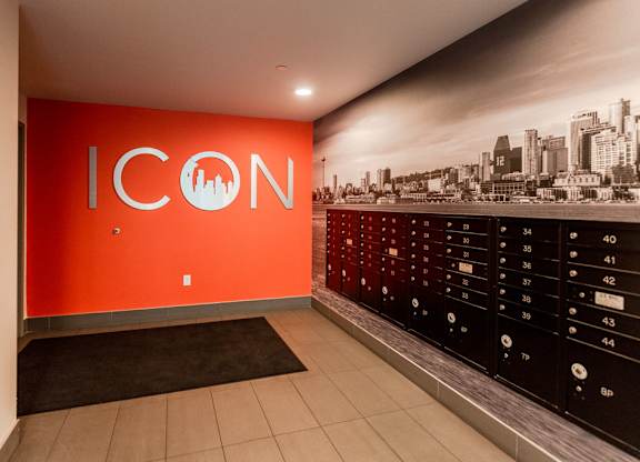  Mailroom at Icon Apartments, Seattle, WA, 98104