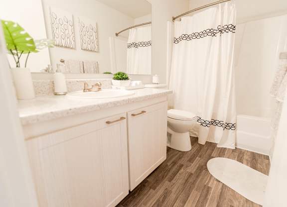 Fife Apartments- ReVive Apartments- bathroom at ReVive Apartments, Fife, WA