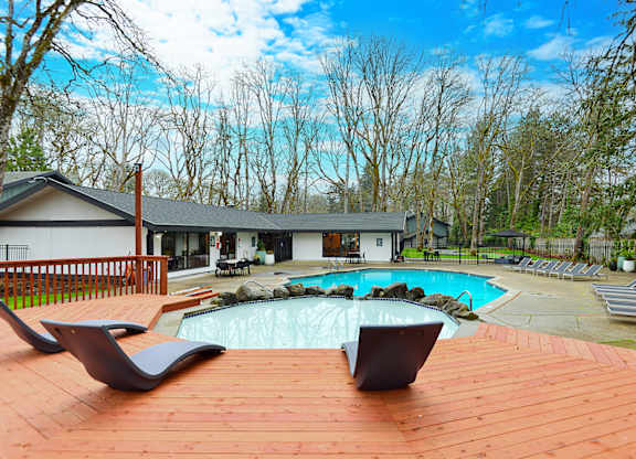 Lakewood apartments-Timbre Heights- exterior-pool