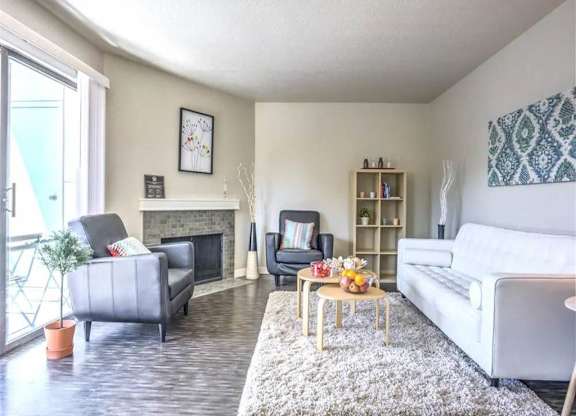 Bellevue Apartments- Parc3 Apartments- living room