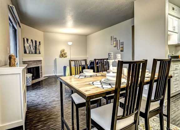 Bellevue Apartments- Parc3 Apartments- dining room