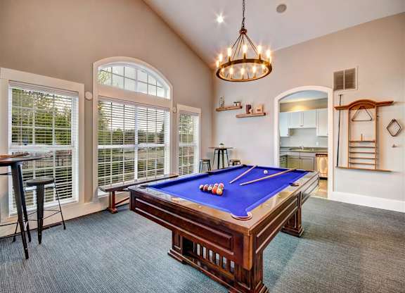 Deer Creek Apartments- common space - clubhouse- pool at Deer Creek Apartments, Puyallup