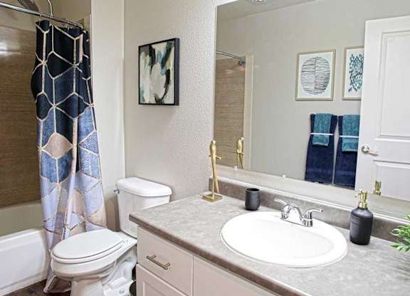Seattle Apartments- Mosaic on Greenwood- bathroom