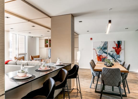 Kitchen With Dining Area at Southpark, Edmonton, AB, T6E 3S3