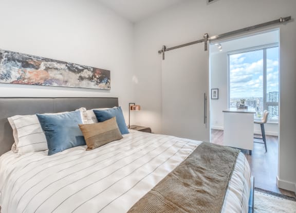 Large Bedroom at BLVD Beltline, Calgary, Alberta