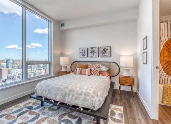Beautiful Bright Bedroom With Wide Windows at BLVD Beltline, Calgary, AB, T2G 2K4