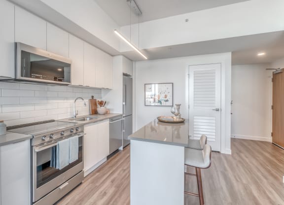 Fully Equipped Kitchen at BLVD Beltline, Calgary, AB, T2G 2K4