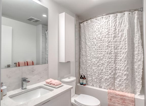 Luxurious Bathroom at BLVD Beltline, Alberta