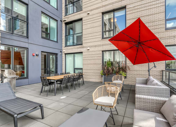Outdoor Patio at Southpark, Alberta, T6E 3S3