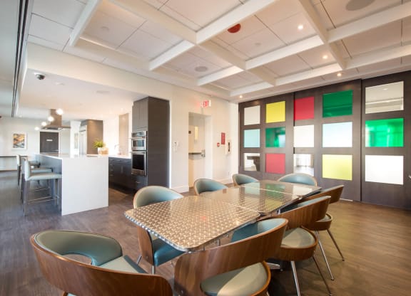 Kitchen at Versus Apartments, Calgary, Alberta