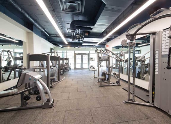 Fitness Center Access at Versus Apartments, Calgary, Alberta