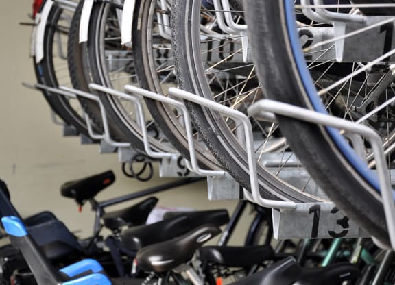 Bike Storage and Bike Wash Station at Southpark, Edmonton, AB, T6E 3S3