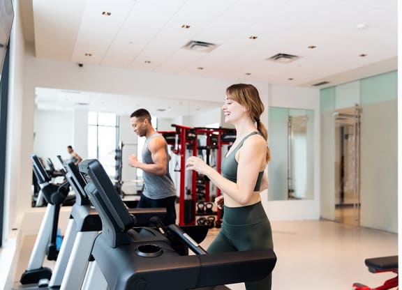 Cardio Machines In Gym at Southpark, Alberta, T6E 3S3
