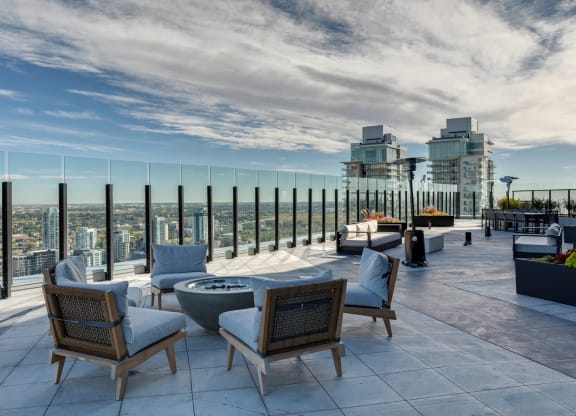 Rooftop Lounge at BLVD Beltline, Calgary, AB