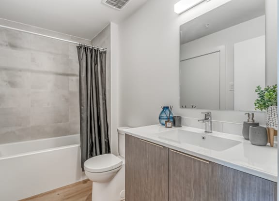Bathroom With Bathtub at Southpark, Edmonton, T6E 3S3