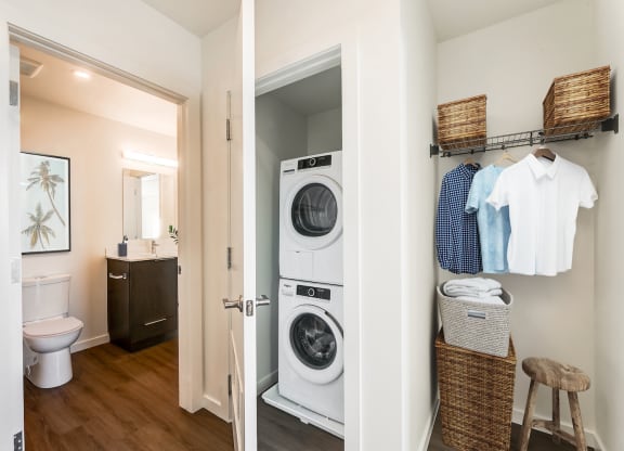 Walk-Through Closet with In-suite Laundry at Southpark, Alberta, T6E 3S3