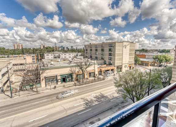 View From Balcony at Southpark, Edmonton, Alberta