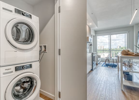Stacked Washer/Dryer at Southpark, Alberta