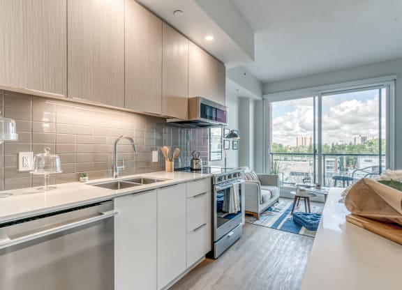 Kitchen Interior at Southpark, Edmonton, AB, T6E 3S3