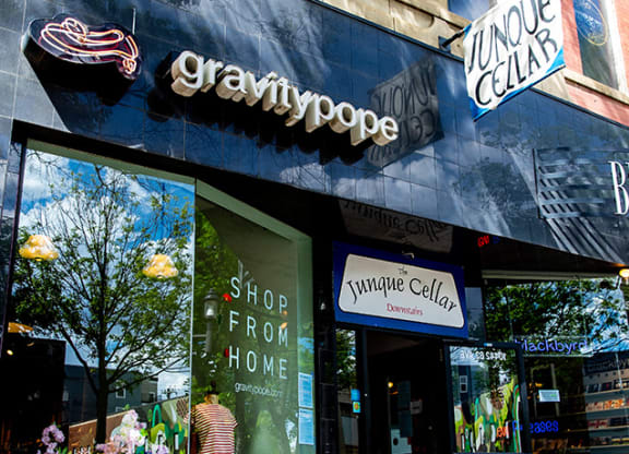 Gravity Pope Junque Cellar Shops and Boutiques Whyte Ave at Southpark, Edmonton