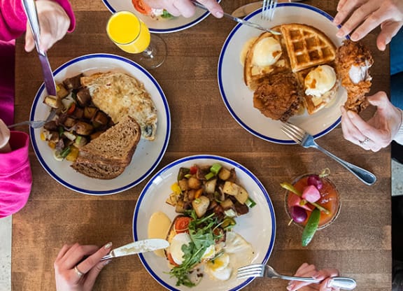 Find your favourite brunch spot  at Southpark, Edmonton, AB, T6E 3S3