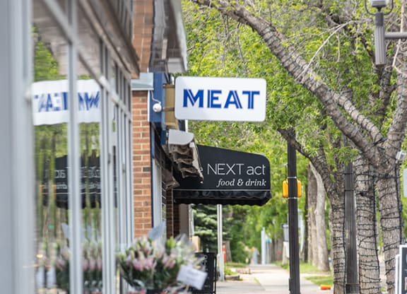Meat Restaurant and Next Act Pub at Southpark, Alberta