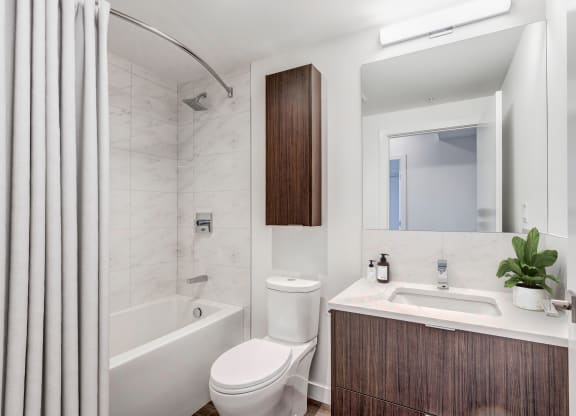 Custom Look Bathroom at BLVD Beltline, Calgary, T2G 2K4