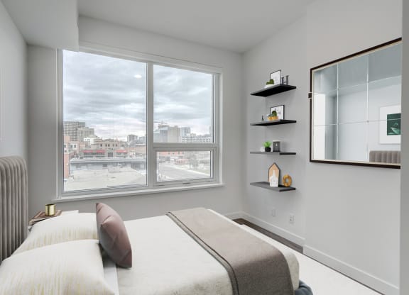 Cozy Bedroom at BLVD Beltline, Calgary, AB