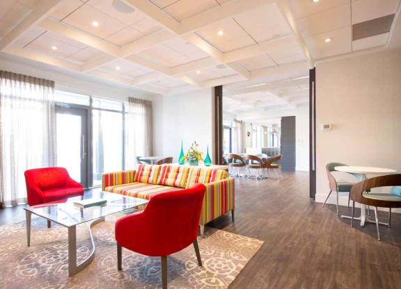 Resident Social Lounge at Versus Apartments, Calgary