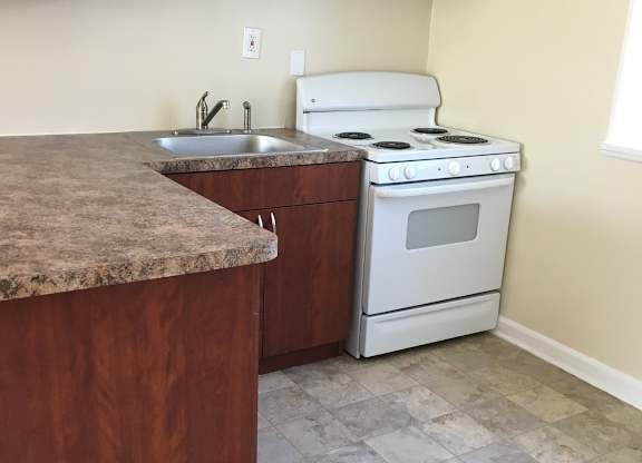 Kitchens With Ample Storage at The Lawrence Apartments, Maryland 20770