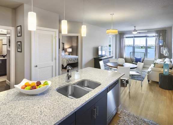 Apartments near Big Sand Lake | Orlando, FL | Lake Vue kitchen