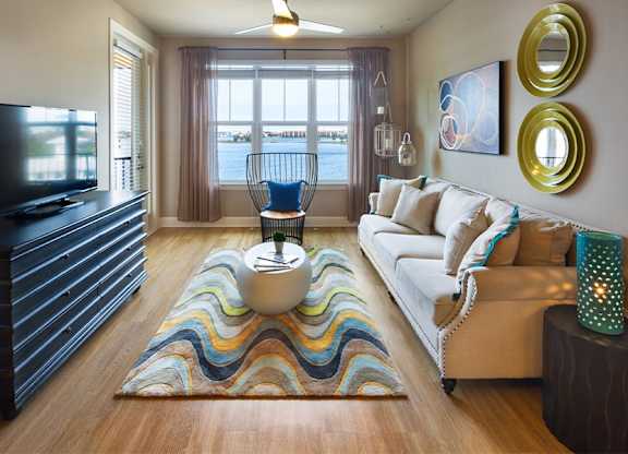 Apartments in Orlando, FL | Lake Vue | living room