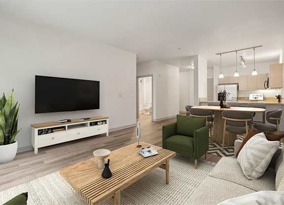 Portland, OR Apartments for rent in Macadam - The Matisse white tone paint palette