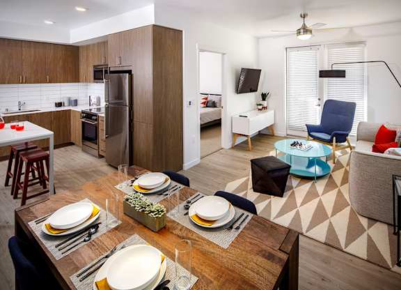 Homes boast bright, open layouts
