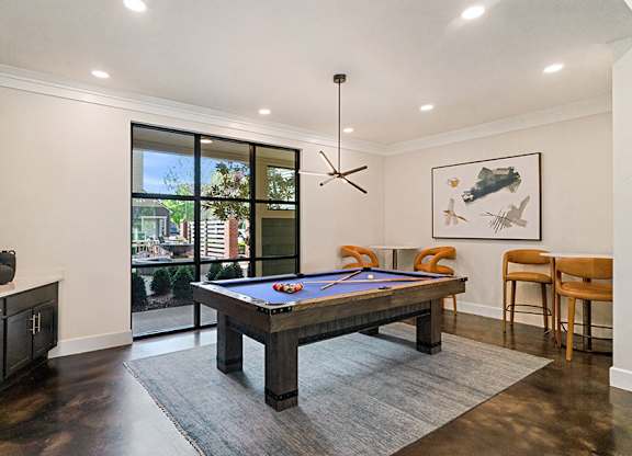 Apartment Homes for rent in Franklin, TN - Dwell at McEwen pool in the clubroom