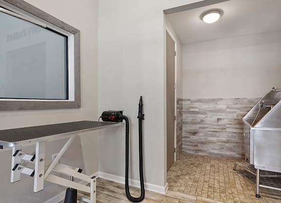 Apartments near Aspen Grove Park in Franklin, TN - Dwell at McEwen Puppy Parlor